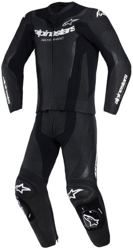 ALPINESTARS dvoudílná GP FORCE V2, černá/bílá, 2026, vel.46 - Motorcycle overalls - Main image