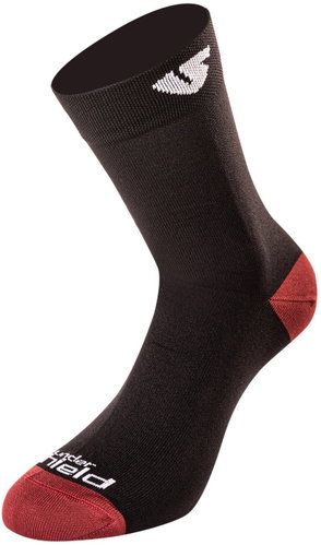 Under Shield ponožky SOLID, černé/červené, vel. 35/38 - Socks - Main image