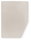 Fitted Jersey Sheet for French Bed Right, Beige
