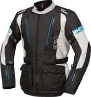 iXS Bunda LORIN-ST X55051 černo-světle šedo-modrá 3XL - Motorcycle Jacket