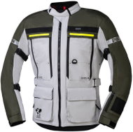 iXS Bunda MONTEVIDEO-AIR 3.0 X51070 šedo-olivově zelená L - Motorcycle Jacket