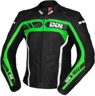 iXS Sportovní bunda LD RS-600 1.0 X73003 černo-zeleno-bílá 52H - Motorcycle Jacket