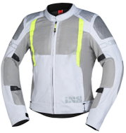 iXS Sportovní bunda TRIGONIS-AIR X51063 světle šedo-šedo-svítivě žlutá M - Motorcycle Jacket