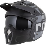 CASSIDA Cross Country Code Helmet, (Matt Black/Dark Grey/Light Grey) 2026 size M - Motorbike Helmet