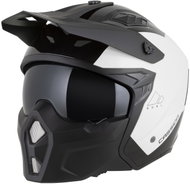 CASSIDA Cross Country Dual Helmet, (White/Black) 2026 Size XL - Motorbike Helmet