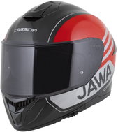 CASSIDA Integral GT 2.1 Jawa Sport Helmet, (Black/Red Pearl/Silver) 2026 - Motorbike Helmet