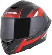 CASSIDA Helmet Integral GTS 2.1 Mega, (Black/Red/White) Pinlock Ready 2026 size XL - Motorbike Helmet
