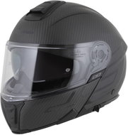 CASSIDA Modulo 2.1 Plus Carbon BlackOut Helmet, (Matte Carbon/Black) 2026, Size 2XL (63 to 64cm) - Motorbike Helmet