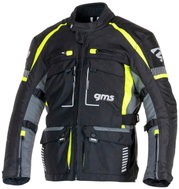 GMS 3v1 Cestovní bunda EVEREST ZG55010 černo-antracitově-žlutá M - Motorcycle Jacket