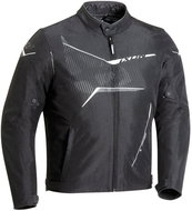 IXON SLASH C - men's black and white oversized moto jacket C-6XL - Motorcycle Jacket