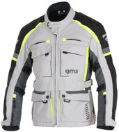 GMS 3v1 Cestovní bunda EVEREST ZG55010 šedo-černo-žlutá M - Motorcycle Jacket
