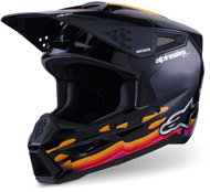 ALPINESTARS S-M3 FORCE helmet (black/yellow/red/white) 2027 - Motorbike Helmet