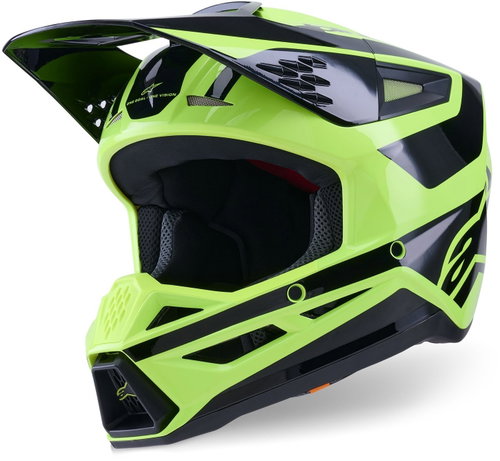 ALPINESTARS Přilba S-M3 HEAT, (žlutá fluo/černá) 2027 vel. XL Main image ALPINESTARS Přilba S-M3 HEAT, (žlutá fluo/černá) 2027 vel. XL - Motorbike Helmet - Main image