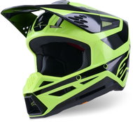 ALPINESTARS Přilba S-M3 HEAT, (žlutá fluo/černá) 2027 vel. XS - Motorbike Helmet