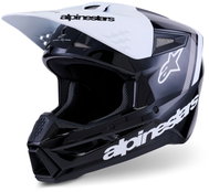 ALPINESTARS Přilba S-M3 RADIUM, (černá/bílá/šedá) 2027 vel. XL - Motorbike Helmet