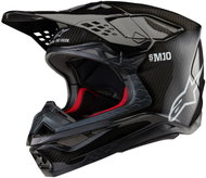 ALPINESTARS SUPERTECH S-M10 SOLID FIM2 version helmet, (glossy carbon) 2026 - Motorbike Helmet