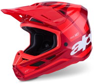 ALPINESTARS Přilba SUPERTECH S-M7 CORE, (červená) 2027 vel. 2XL - Motorbike Helmet
