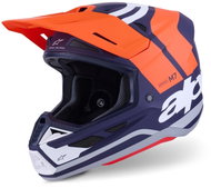 ALPINESTARS SUPERTECH S-M7 CORE helmet (orange/blue/white/matt) 2027 - Motorbike Helmet
