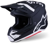 ALPINESTARS Přilba SUPERTECH S-M7 DASHER, (černá/bílá/matná) 2027 vel. L - Motorbike Helmet
