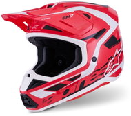 ALPINESTARS Přilba SUPERTECH S-M7 DEED, (červená/černá/bílá) 2027 vel. L - Motorbike Helmet