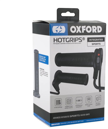 OXFORD HotGrips Advanced Integrated Sport heated grips Main image OXFORD HotGrips Advanced Integrated Sport heated grips - Motorbike Grips - Main image