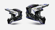 AIROH Přilba AVIATOR Factory Blame, (černá lesklá) 2027, vel. S - Motorbike Helmet