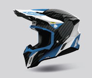 AIROH Přilba AVIATOR Factory Petrol (Carbon), (šedá lesklá) 2027, vel. XL - Helma na motorku