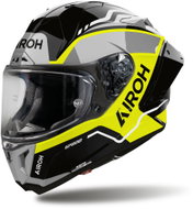 AIROH Přilba GP800 Lane, (fluo žlutá lesklá) 2027, vel. M - Motorbike Helmet