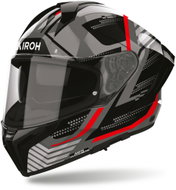 AIROH Přilba MATRYX Starburst, (černá/červená lesklá) 2027, vel. L - Motorbike Helmet
