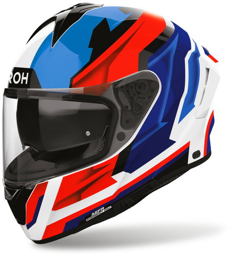 AIROH Přilba SPARK 2 Blade, (modrá/červená lesklá) 2027, vel. S - Motorbike Helmet - Main image