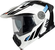 iXS Venture 1.0 flip-up helmet black/white/anthracite M - Motorbike Helmet