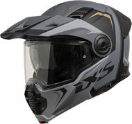 iXS Výklopná enduro helma Venture 1.0 MIPS černo-antracitová - Motorbike Helmet