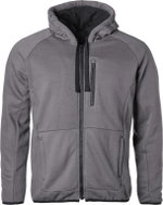 GMS Aras Zip ZG51908 grey 2XL - Sweatshirt
