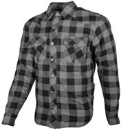 GMS Kevlar shirt Jaguar ZG31400 black/grey M - Motorcycle Riding Shirt