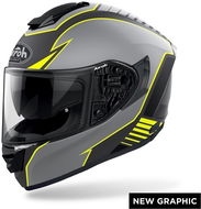 AIROH ST.501 TYPE ST5T31 - šedá integrální moto helma , XL - Helma na motorku