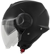 KAPPA KV37 SOLID - open black jet moto helmet KAPPA L - Scooter Helmet