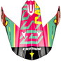 Helmet Peak CASSIDA visor for Cross Cup Sonic Junior helmets, children (multicolour) - Kšilt na helmu