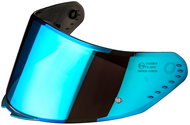 CASSIDA Plexiglas for AERO helmets with preparation for Pinlock (mirror blue REVO) - Motorcycle Helmet Plexiglass Shield