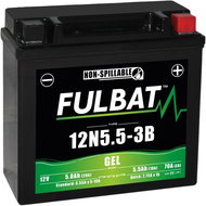 FULBAT Gel battery 12N5.5-3B GEL - Motorcycle batteries