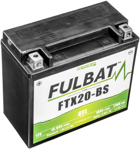 FULBAT Gel battery FTX20-BS GEL - Motorcycle batteries - Main image