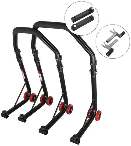 SEFIS D18 moto stand front and rear set - black for Honda CMX 500/1100 Rebel - Motorbike Stand - Main image