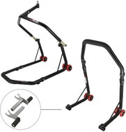 SEFIS D18 front steering rack and rear rack set - 2in1 - black - Motorbike Stand