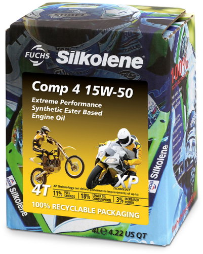 SILKOLENE COMP 4 15W-50 - XP Engine Oil, 4L - Motor Oil - Main image
