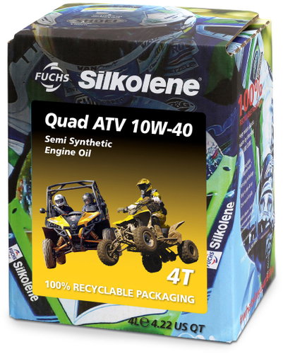 SILKOLENE Motorový olej QUAD UTV 10W-40 4 l - Motor Oil - Main image