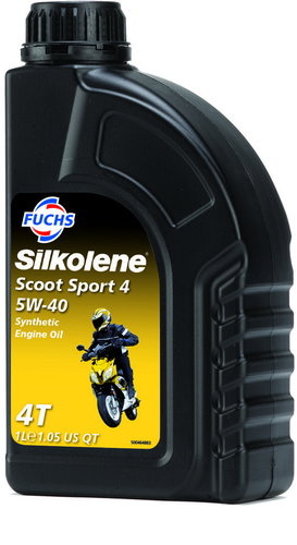 SILKOLENE Motorový olej SCOOT SPORT 4 5W-40 1 l - Motor Oil - Main image