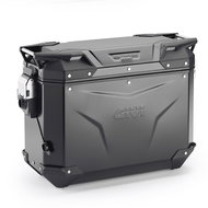 GIVI OBKEV37BR Trekker Outback Evo Smart - right black aluminium side case Monokey - Motorcycle Case