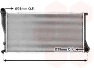 VAN WEZEL radiator, engine cooling 06002234 - Car cooler
