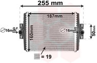 VAN WEZEL radiator, engine cooling 06002450 - Car cooler