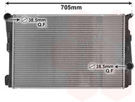 VAN WEZEL radiator, engine cooling 06012709 - Car cooler