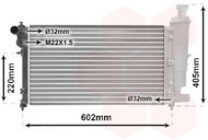VAN WEZEL radiator, engine cooling 09002118 - Car cooler